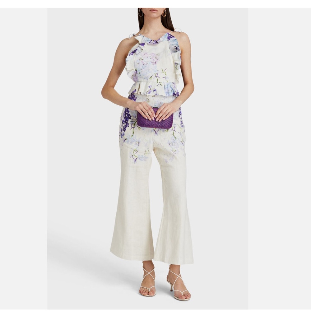 NWT Zimmermann Rhythmic Jumpsuit 0p - Picture 8 of 8